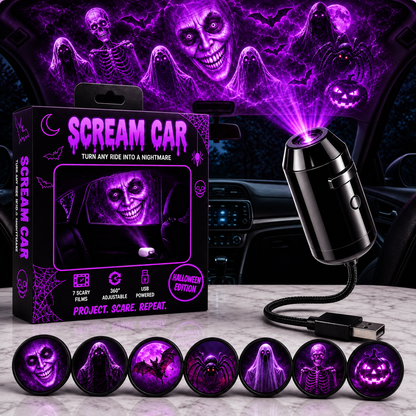 Scream Car - Car Projector