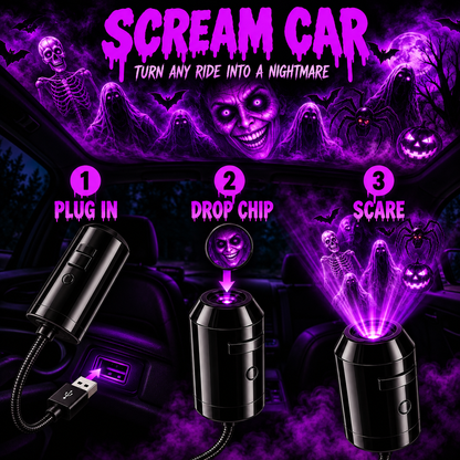 Scream Car - Car Projector